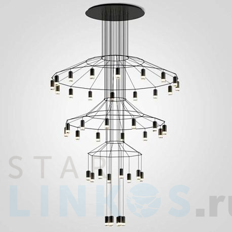 Купить Подвесная люстра Imperium Loft Vibia Wireflow 75393-22 за 172 360 руб. в Туле фото 2 Купить с доставкой Подвесная люстра Imperium Loft Vibia Wireflow 75393-22 в Туле фото 2