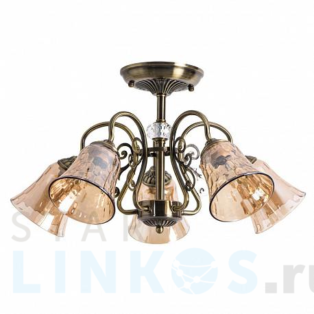 Купить Потолочная люстра Arte Lamp Nicole A2702PL-5AB за 5 990 руб. в Туле фото 2 Купить с доставкой Потолочная люстра Arte Lamp Nicole A2702PL-5AB в Туле фото 2