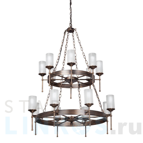 Купить с доставкой Подвесная люстра Vitaluce V1813-7/8+8 в Туле