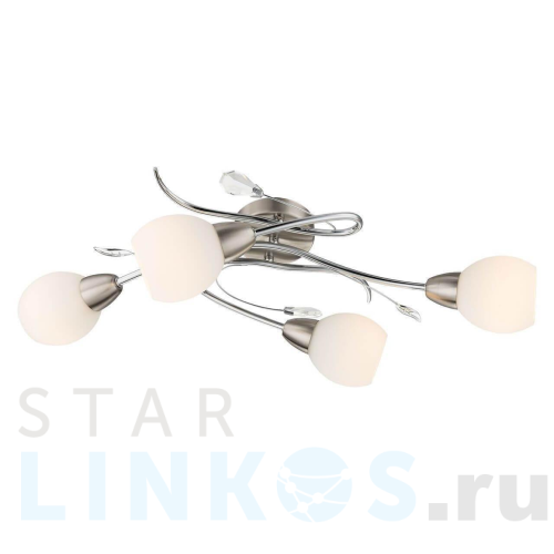 Купить Потолочная люстра Globo Lilly 60209-4 за 14 720 руб. в Туле Купить с доставкой Потолочная люстра Globo Lilly 60209-4 в Туле