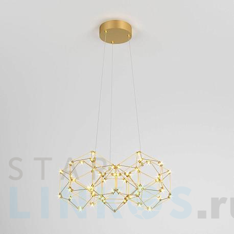 Купить Подвесной светодиодный светильник Eurosvet Uma 90169/5 медь за 36 600 руб. в Туле фото 2 Купить с доставкой Подвесной светодиодный светильник Eurosvet Uma 90169/5 медь в Туле фото 2