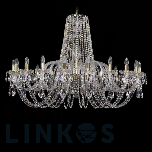 Купить с доставкой Подвесная люстра Bohemia Ivele 1402/20/460 G в Туле