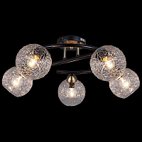 Купить Потолочная люстра Illumico IL0296-5CSQ-79 BK AB в Туле