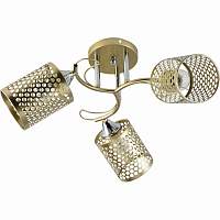 Купить Потолочная люстра Reluce 01322-0.3-03 MATT GOLD+CR в Туле