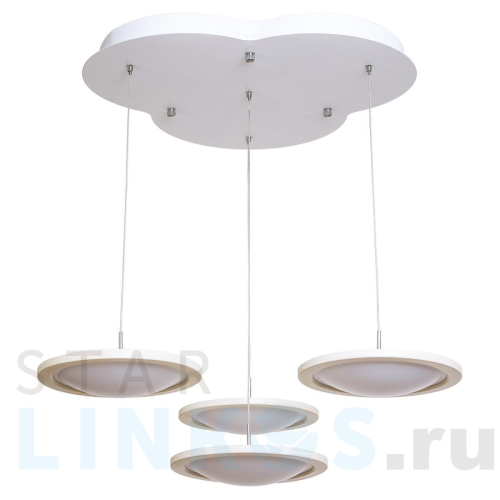 Купить Подвесная светодиодная люстра Gerhort G61018/3WT за 16 980 руб. в Туле Купить с доставкой Подвесная светодиодная люстра Gerhort G61018/3WT в Туле