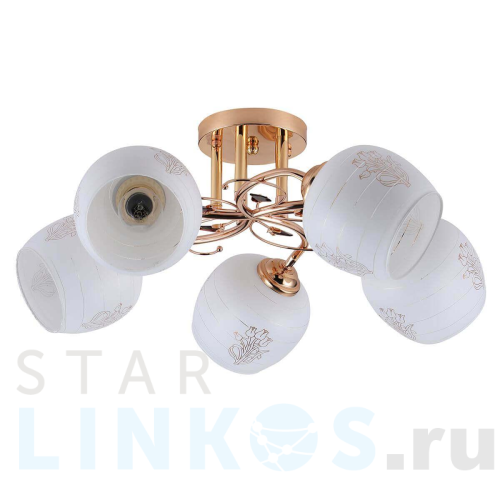 Купить Потолочная люстра Escada Anemone 1121/5PL за 5 520 руб. в Туле Купить с доставкой Потолочная люстра Escada Anemone 1121/5PL в Туле