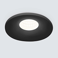 Купить Встраиваемый светодиодный светильник Elektrostandard 15270/LED черный a056025 в Туле