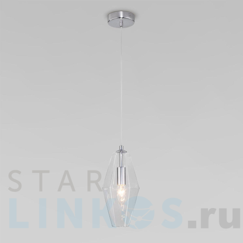 Купить Подвесной светильник Eurosvet Prism 50236/1 прозрачный за 5 290 руб. в Туле Купить с доставкой Подвесной светильник Eurosvet Prism 50236/1 прозрачный в Туле