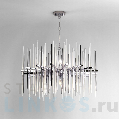 Купить с доставкой Подвесная люстра Bogates Allure 355/8 Smart хром в Туле