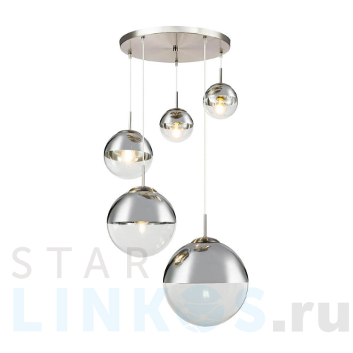 Купить Подвесная люстра Globo Varus 15851-5 за 63 200 руб. в Туле Купить с доставкой Подвесная люстра Globo Varus 15851-5 в Туле