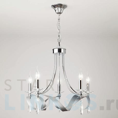 Купить Подвесная люстра Eurosvet 60064/5 хром за 15 900 руб. в Туле фото 2 Купить с доставкой Подвесная люстра Eurosvet 60064/5 хром в Туле фото 2