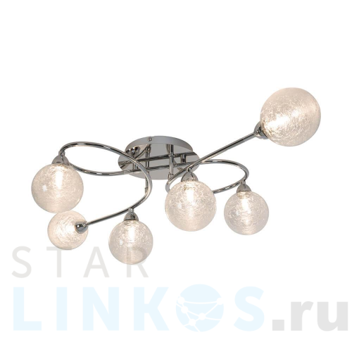 Купить Потолочная люстра Zumaline Brava CL16022-6 за 19 950 руб. в Туле Купить с доставкой Потолочная люстра Zumaline Brava CL16022-6 в Туле