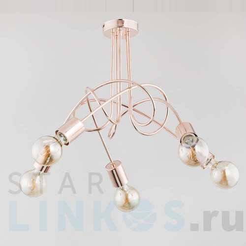 Купить Потолочная люстра Alfa Tango Copper 24325 за 9 990 руб. в Туле Купить с доставкой Потолочная люстра Alfa Tango Copper 24325 в Туле