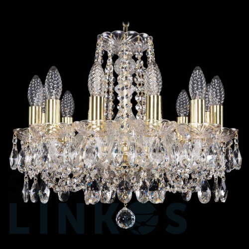 Купить Подвесная люстра Bohemia Ivele 1402/12/141 G за 37 516 руб. в Туле Купить с доставкой Подвесная люстра Bohemia Ivele 1402/12/141 G в Туле