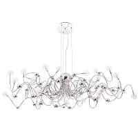 Купить Подвесная люстра Crystal Lux Medusa SP30 Chrome в Туле
