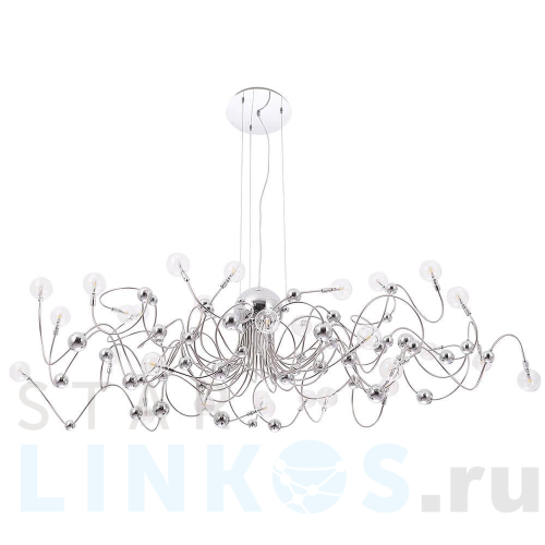 Купить с доставкой Подвесная люстра Crystal Lux Medusa SP30 Chrome в Туле