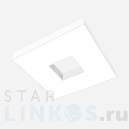 Купить с доставкой Потолочный светодиодный светильник Siled Cuadra-Hole-03 7372015 в Туле