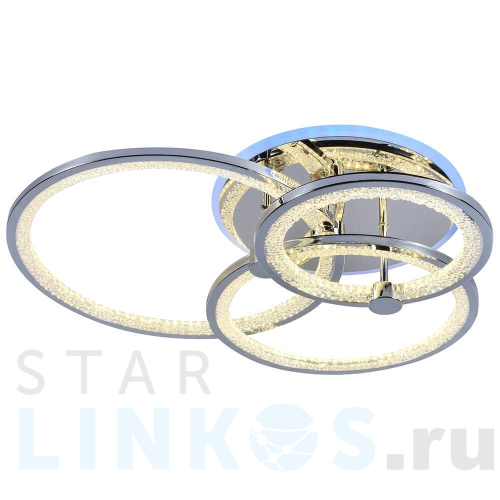 Купить Потолочная светодиодная люстра Profit Light 8002/3 CHR за 6 477 руб. в Туле Купить с доставкой Потолочная светодиодная люстра Profit Light 8002/3 CHR в Туле