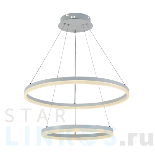 Купить Подвесная светодиодная люстра Profit Light 6035/2 WHT за 9 435 руб. в Туле Купить с доставкой Подвесная светодиодная люстра Profit Light 6035/2 WHT в Туле