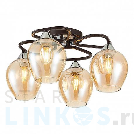 Купить Потолочная люстра Citilux Балатон CL468141 за 8 490 руб. в Туле фото 2 Купить с доставкой Потолочная люстра Citilux Балатон CL468141 в Туле фото 2