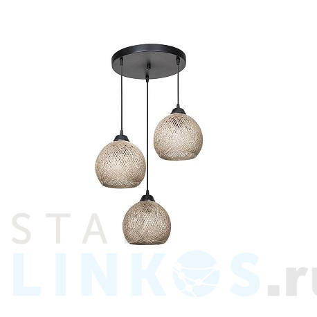 Купить Подвесная люстра Toplight Lizbeth TL1612R-03BG за 6 200 руб. в Туле фото 2 Купить с доставкой Подвесная люстра Toplight Lizbeth TL1612R-03BG в Туле фото 2