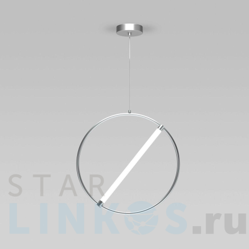 Купить Подвесной светодиодный светильник Eurosvet Element 90281/1 хром за 13 400 руб. в Туле Купить с доставкой Подвесной светодиодный светильник Eurosvet Element 90281/1 хром в Туле