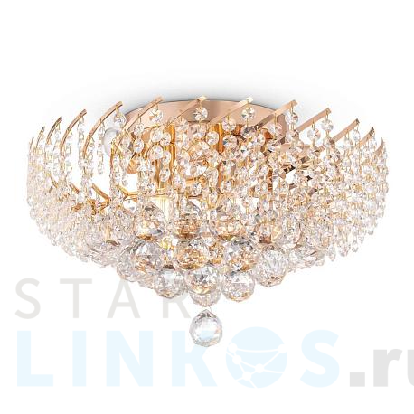 Купить Потолочная люстра Maytoni Karolina DIA120-06-G за 24 390 руб. в Туле фото 2 Купить с доставкой Потолочная люстра Maytoni Karolina DIA120-06-G в Туле фото 2