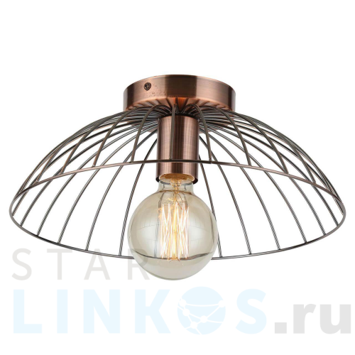 Купить Потолочный светильник Lussole Loft Brooks LSP-8249 за 5 489 руб. в Туле Купить с доставкой Потолочный светильник Lussole Loft Brooks LSP-8249 в Туле