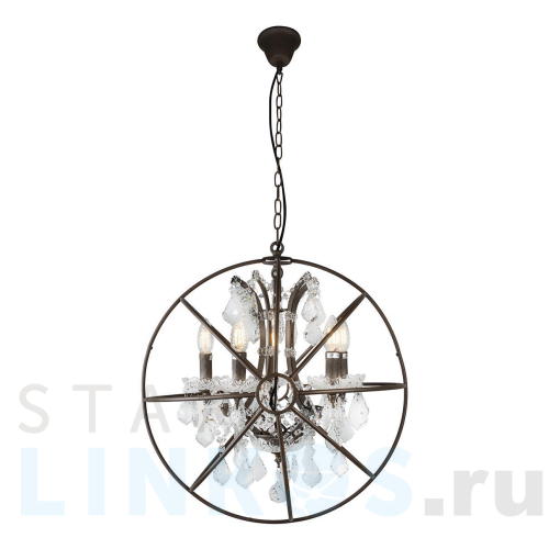 Купить Подвесная люстра iLamp Balance Loft 214-5 за 39 590 руб. в Туле Купить с доставкой Подвесная люстра iLamp Balance Loft 214-5 в Туле