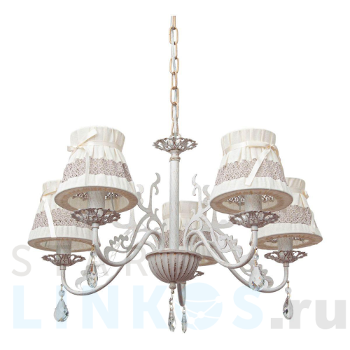 Купить Подвесная люстра Abrasax Emma L.5401-5CREAM/G за 12 660 руб. в Туле Купить с доставкой Подвесная люстра Abrasax Emma L.5401-5CREAM/G в Туле