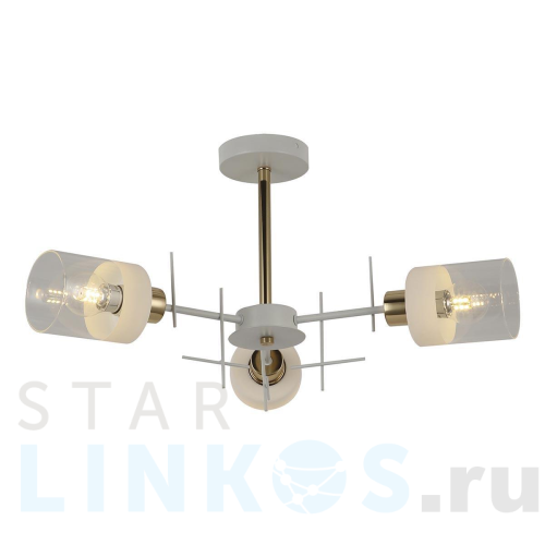 Купить Потолочная люстра Toplight Chloe TL1253D-03WG за 4 670 руб. в Туле Купить с доставкой Потолочная люстра Toplight Chloe TL1253D-03WG в Туле