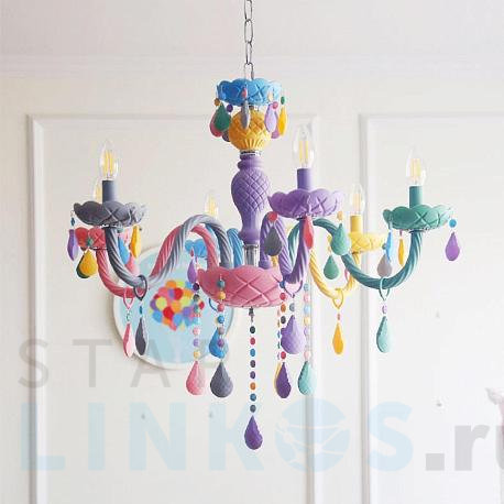 Купить Подвесная люстра Imperium Loft Rainbow 196805-26 за 49 410 руб. в Туле фото 2 Купить с доставкой Подвесная люстра Imperium Loft Rainbow 196805-26 в Туле фото 2