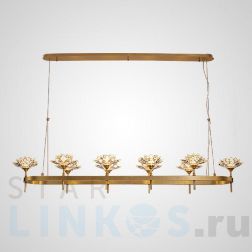 Купить с доставкой Подвесная люстра Imperium Loft Lotos Long 177885-26 в Туле