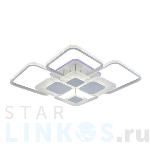 Купить Потолочная светодиодная люстра Profit Light 5886/8 WHT за 11 611 руб. в Туле Купить с доставкой Потолочная светодиодная люстра Profit Light 5886/8 WHT в Туле