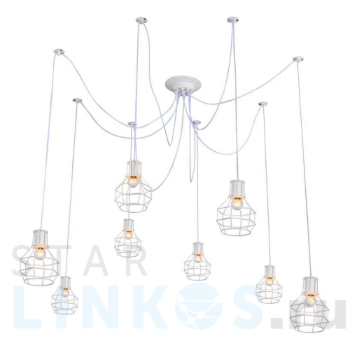 Купить Подвесная люстра Escada 1129/8S (White) за 13 900 руб. в Туле Купить с доставкой Подвесная люстра Escada 1129/8S (White) в Туле