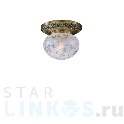 Купить Потолочный светильник Reccagni Angelo PL.7741/1 за 25 901 руб. в Туле Купить с доставкой Потолочный светильник Reccagni Angelo PL.7741/1 в Туле