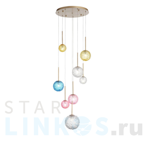 Купить Подвесная люстра ST Luce Arcobalino SL1152.253.08 за 61 570 руб. в Туле Купить с доставкой Подвесная люстра ST Luce Arcobalino SL1152.253.08 в Туле