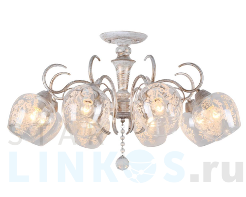 Купить Потолочная люстра Omnilux Cudacciolu OML-53907-08 за 13 310 руб. в Туле Купить с доставкой Потолочная люстра Omnilux Cudacciolu OML-53907-08 в Туле