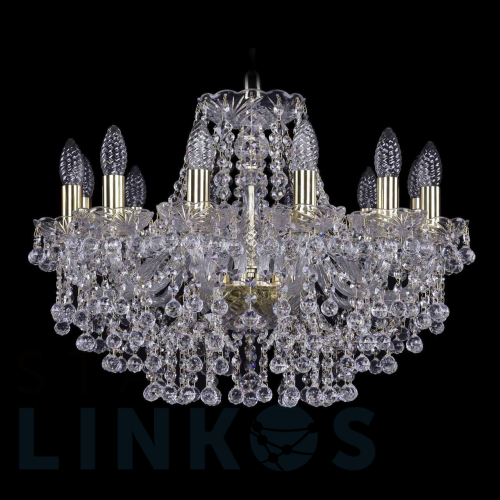 Купить Подвесная люстра Bohemia Ivele 1409/12/195 G за 53 917 руб. в Туле Купить с доставкой Подвесная люстра Bohemia Ivele 1409/12/195 G в Туле