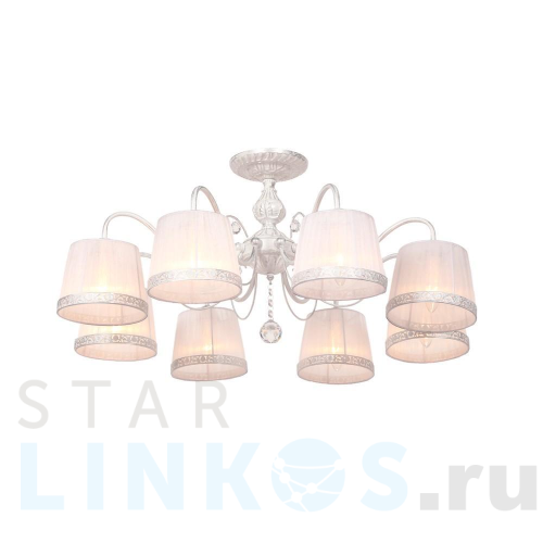 Купить Потолочная люстра Omnilux Campovaglio OML-54117-08 за 12 360 руб. в Туле Купить с доставкой Потолочная люстра Omnilux Campovaglio OML-54117-08 в Туле