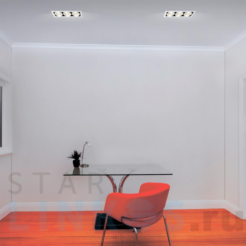 Купить с доставкой Встраиваемый светодиодный светильник Novotech Spot Gesso 358442 в Туле фото 3