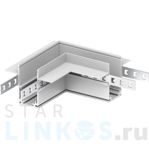 Купить Соединитель угловой Feron белый LD2004 41981 за 888 руб. в Туле Купить с доставкой Соединитель угловой Feron белый LD2004 41981 в Туле