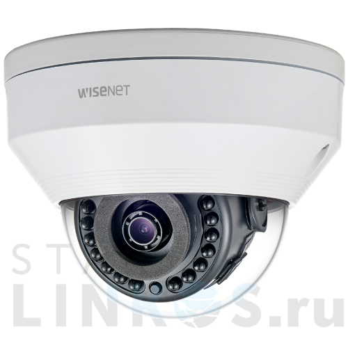 Купить с доставкой Сетевая вандалостойкая камера Wisenet LNV-6030R, WDR 120 дБ, ИК-подсветка в Туле фото 2