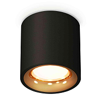 Купить Комплект накладного светильника Ambrella light Techno Spot XS7532024 SBK/PYG черный песок/золото желтое полированное (C7532, N7014) в Туле