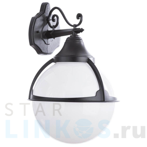 Купить с доставкой Уличный настенный светильник Arte Lamp Monaco A1492AL-1BK в Туле