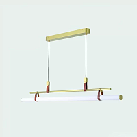 Купить Подвесной светодиодный светильник iLedex Zoom 9498P-46W-3000K GL-BR-WH в Туле