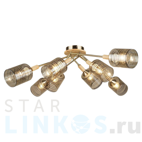 Купить Потолочная люстра IMEX MD.4536-8-S AB за 7 417 руб. в Туле Купить с доставкой Потолочная люстра IMEX MD.4536-8-S AB в Туле