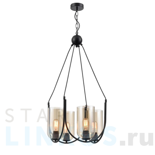 Купить Подвесная люстра Vele Luce Fiamma VL5812P04 за 14 750 руб. в Туле Купить с доставкой Подвесная люстра Vele Luce Fiamma VL5812P04 в Туле