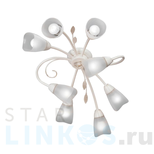 Купить с доставкой Потолочная люстра Vitaluce V3875-0/8PL в Туле