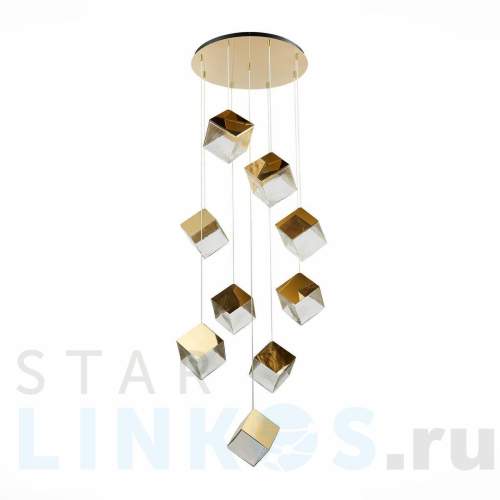 Купить Подвесная люстра ST Luce Riello SL1182.203.09 за 101 520 руб. в Туле Купить с доставкой Подвесная люстра ST Luce Riello SL1182.203.09 в Туле